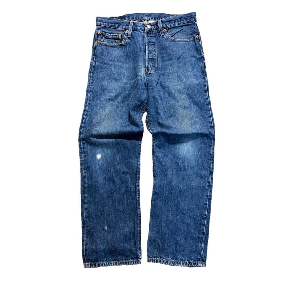 Vintage Levis 501 Size 32/29 Jeans Straight Leg Button Fly
